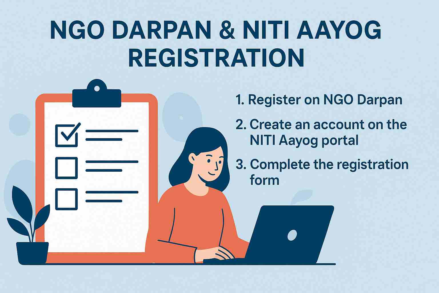 NGO Darpan & NITI Aayog Registration