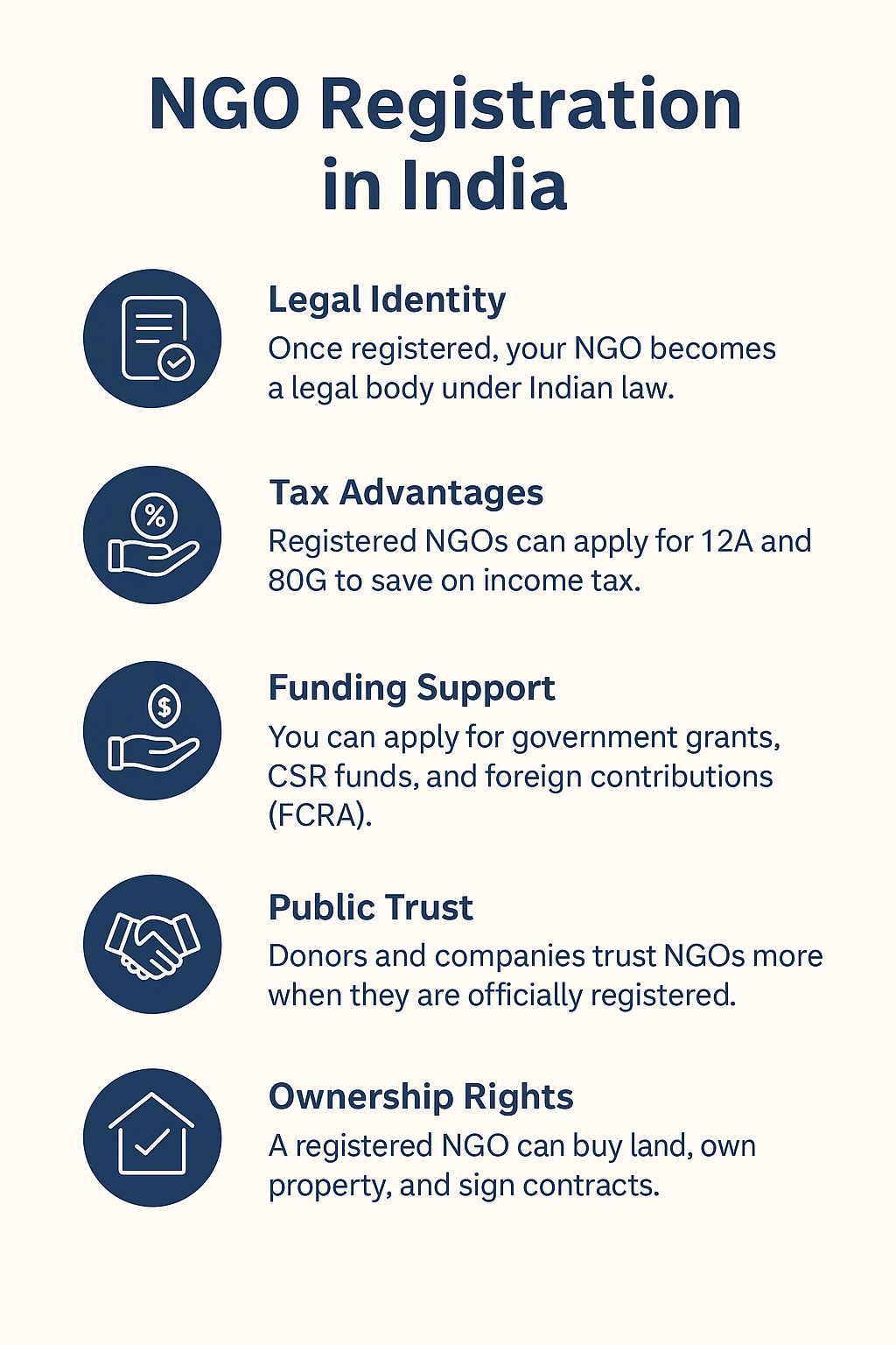 Benefits of NGO Registration: