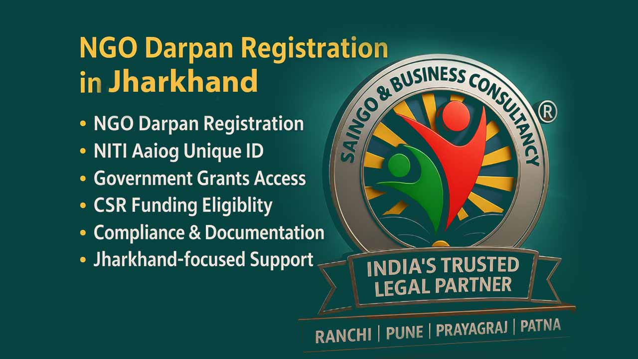 NGO Darpan Registration in Jharkhand complete guide