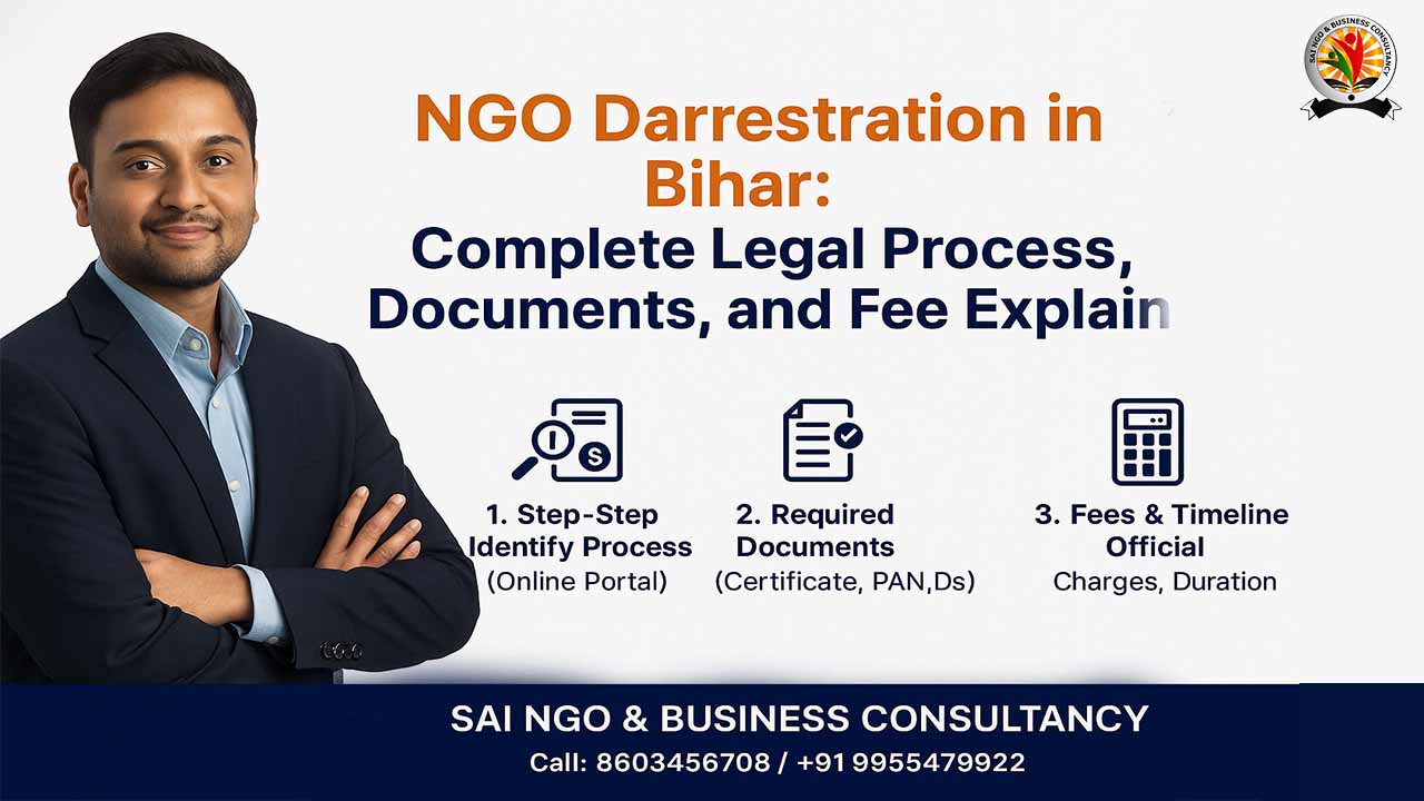 NGO Darpan Registration in Bihar – Complete Legal Process, Documents, and Fee