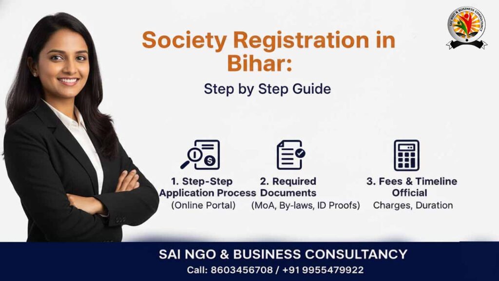 Society Registration in Bihar, Step by Step Guide 2026