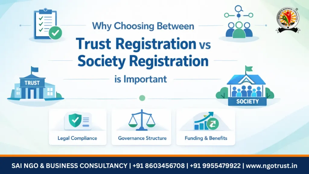 Why Choosing Between Trust Registration vs Society Registration is Important