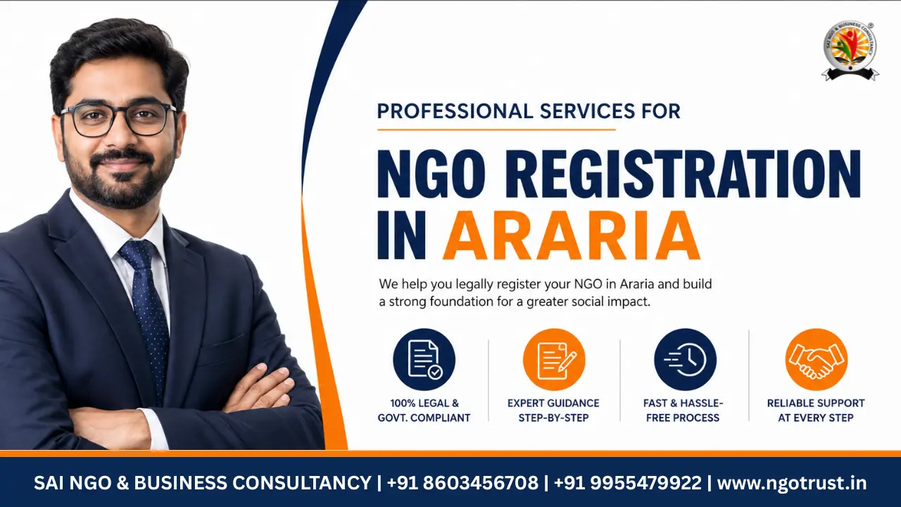 NGO Registration in Araria The Complete Step-by-Step Guide
