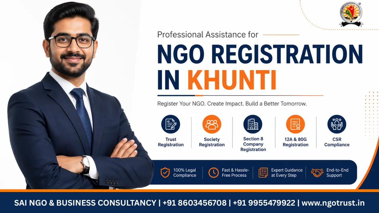 NGO Registration in Khunti