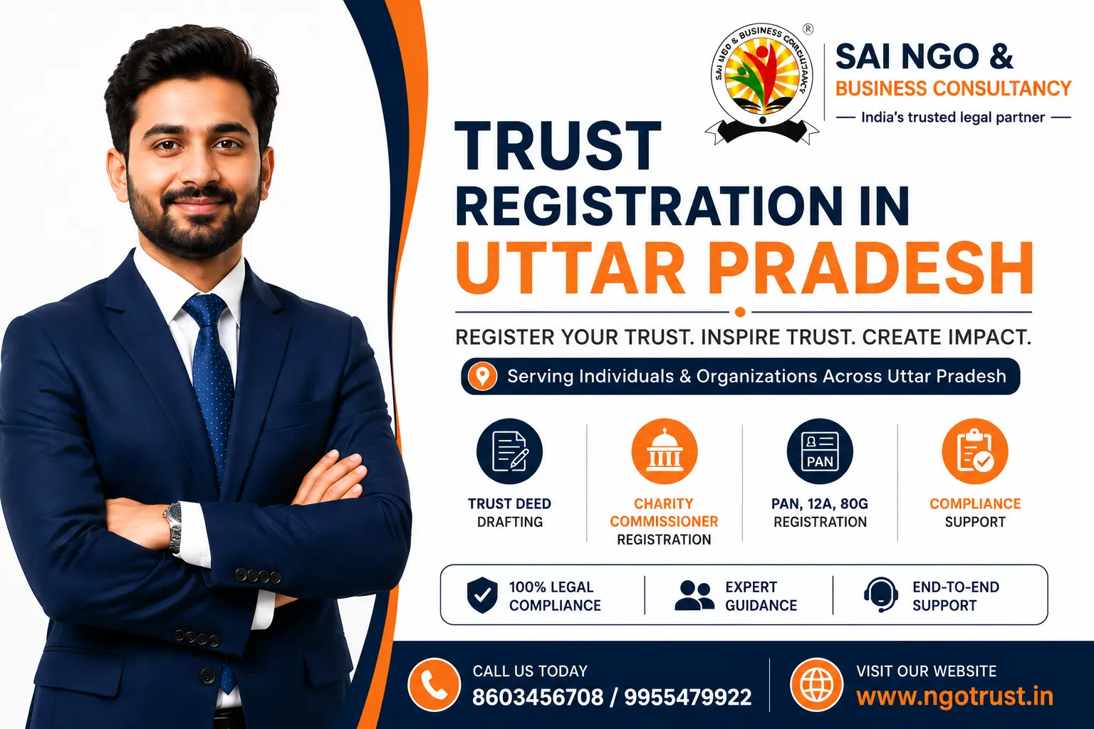 Trust Registration in Uttar Pradesh: Complete Step-by-Step Guide