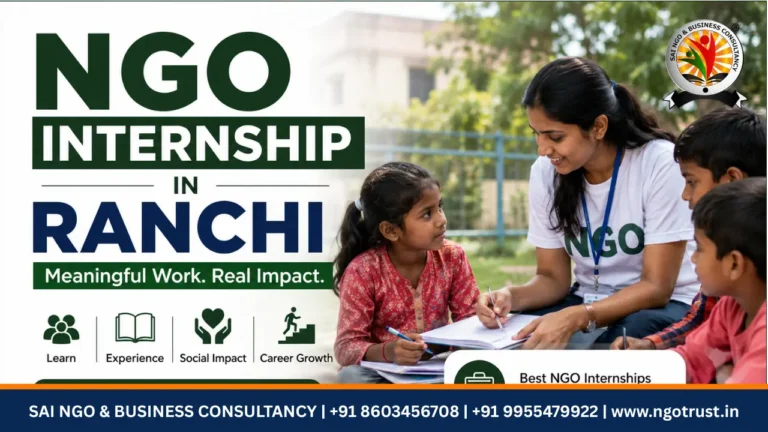 NGO Internship in Ranchi