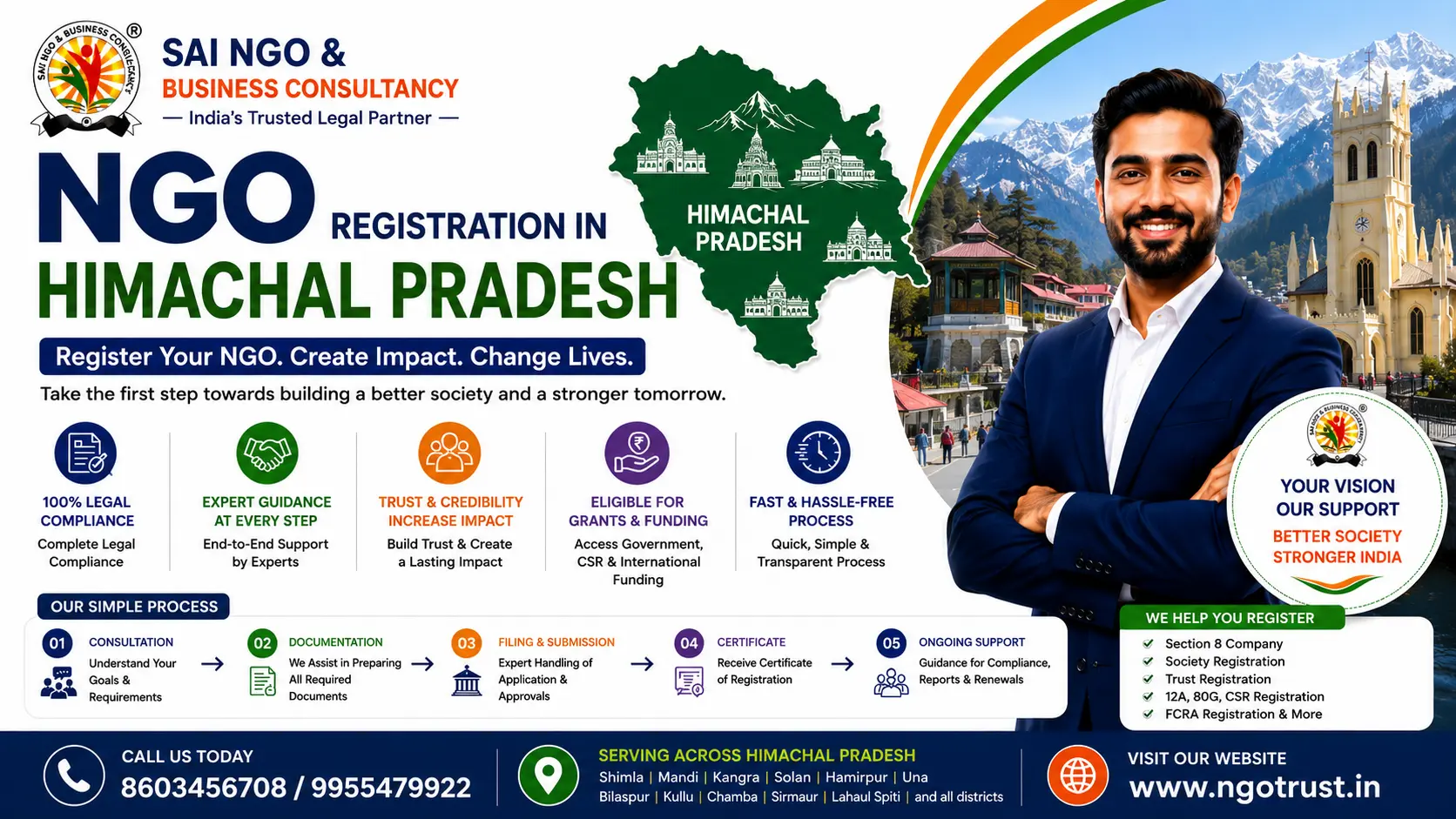 NGO Registration in Himachal Pradesh: Step-by-Step Guide - SAI NGO ...