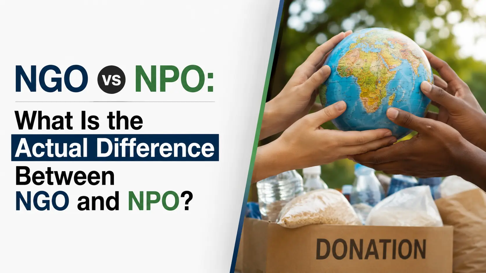 NGO vs NPO What Is the Actual Difference Between NGO and NPO?