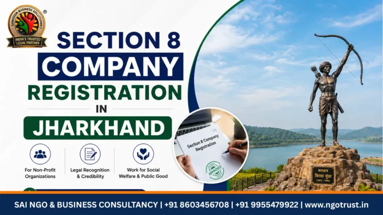 Section 8 Company Registration in Jharkhand