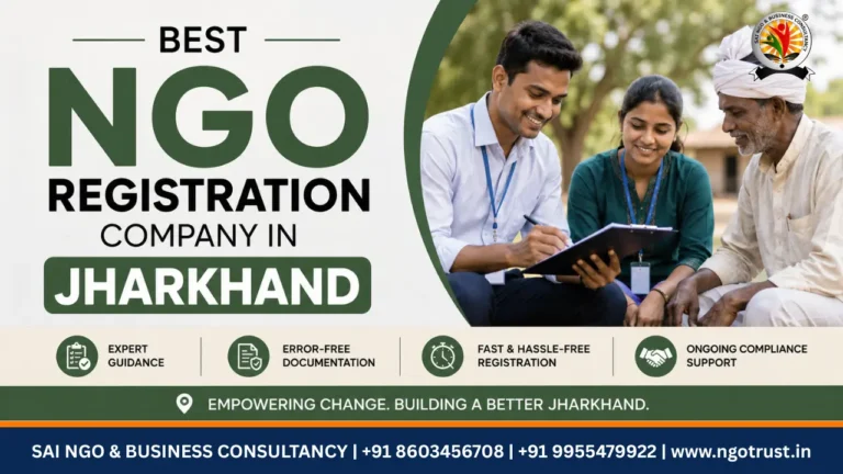 Top 10 Best NGO Registration Company in Jharkhand