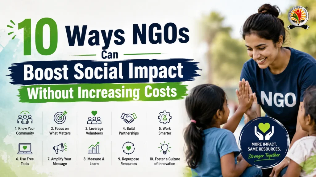 10 Ways NGOs Can Boost Social Impact Without Increasing Costs