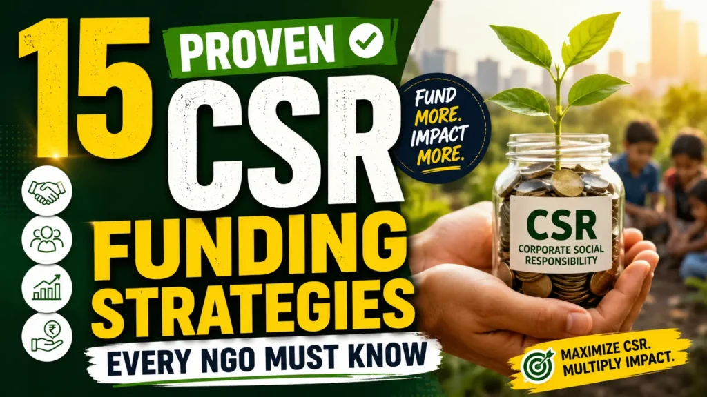 15 Proven CSR Funding Strategies Every NGO Must Know
