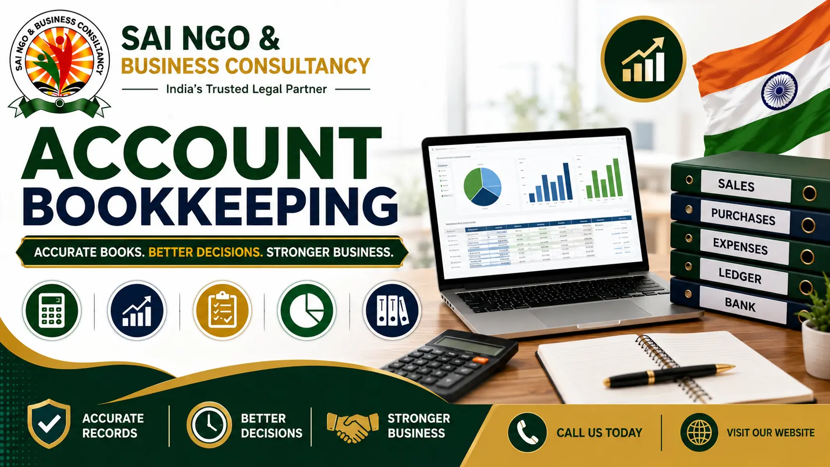 Account Bookkeeping in India Step-by-Step Guide