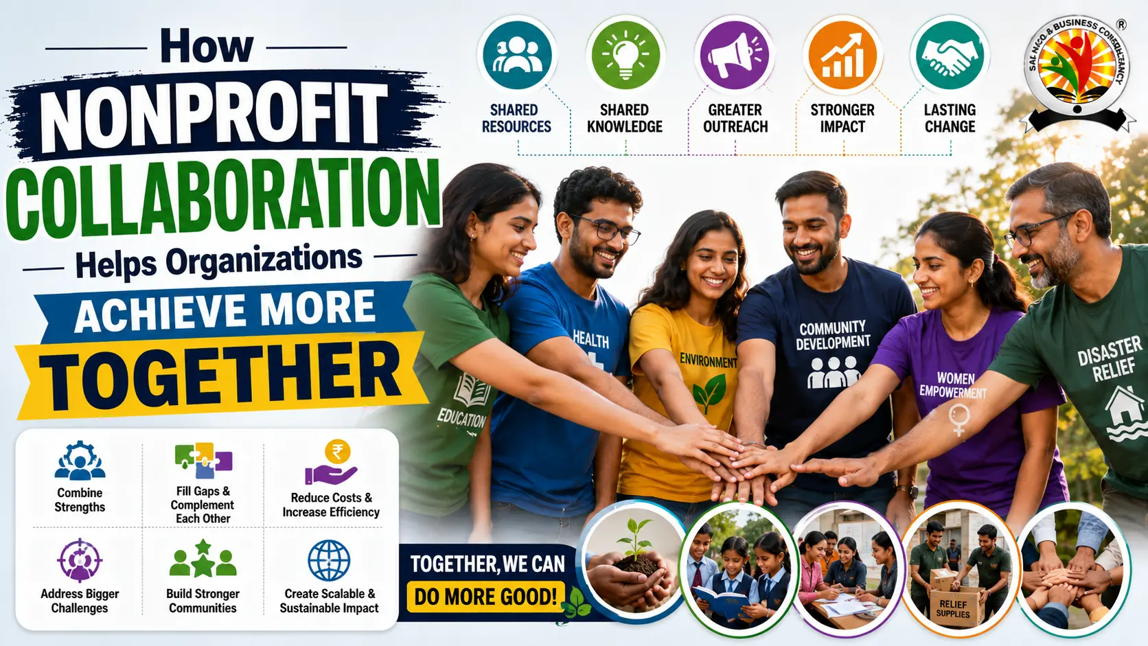 How Nonprofit Collaboration Helps Organizations Achieve More Together