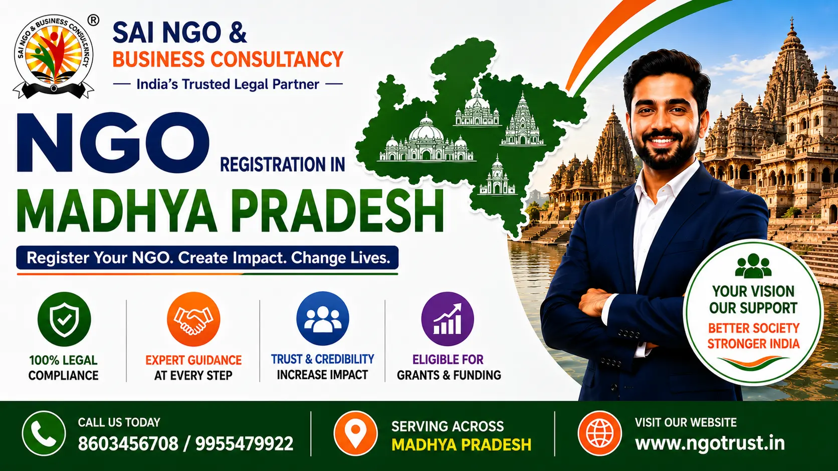 NGO Registration in Madhya Pradesh Step-by-Step Guide