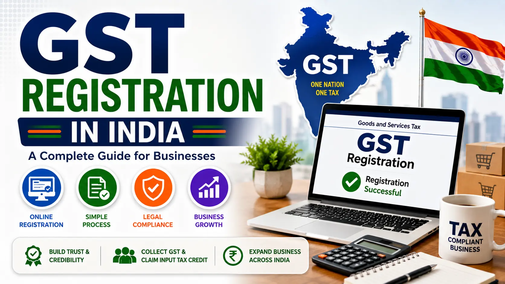 Online GST Registration in India Step-by-Step Guide