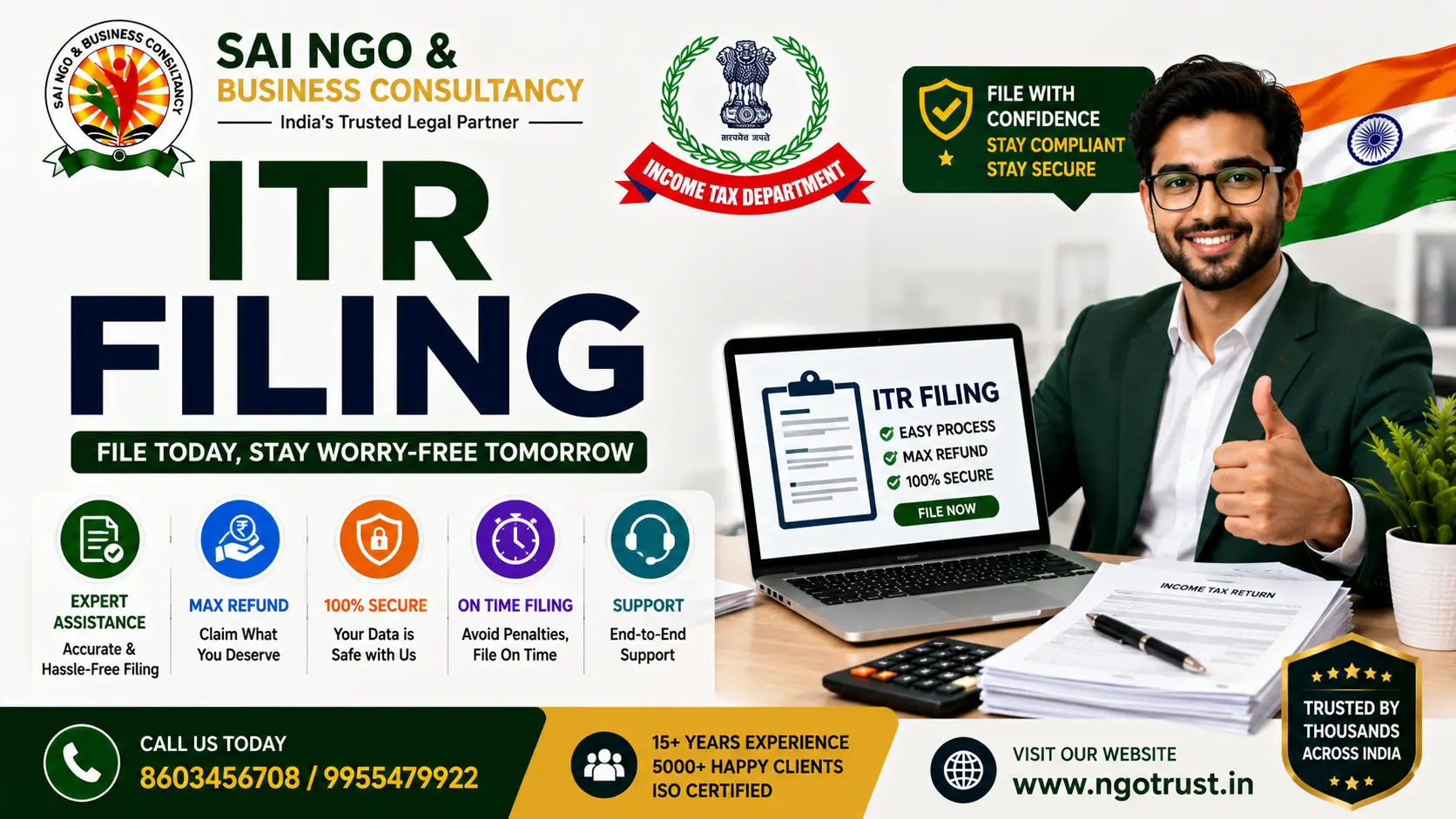 Online ITR Filing in India Step by Step Guide