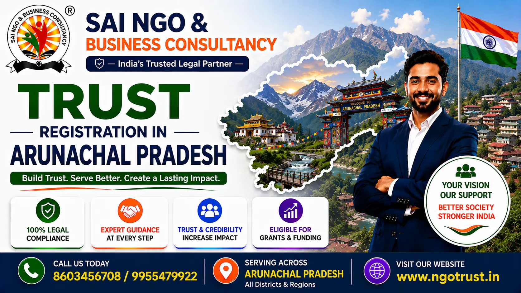 Trust Registration in Arunachal Pradesh Step-by-Step Guide