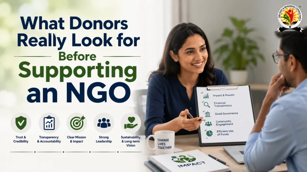 What Donors Really Look for Before Supporting an NGO