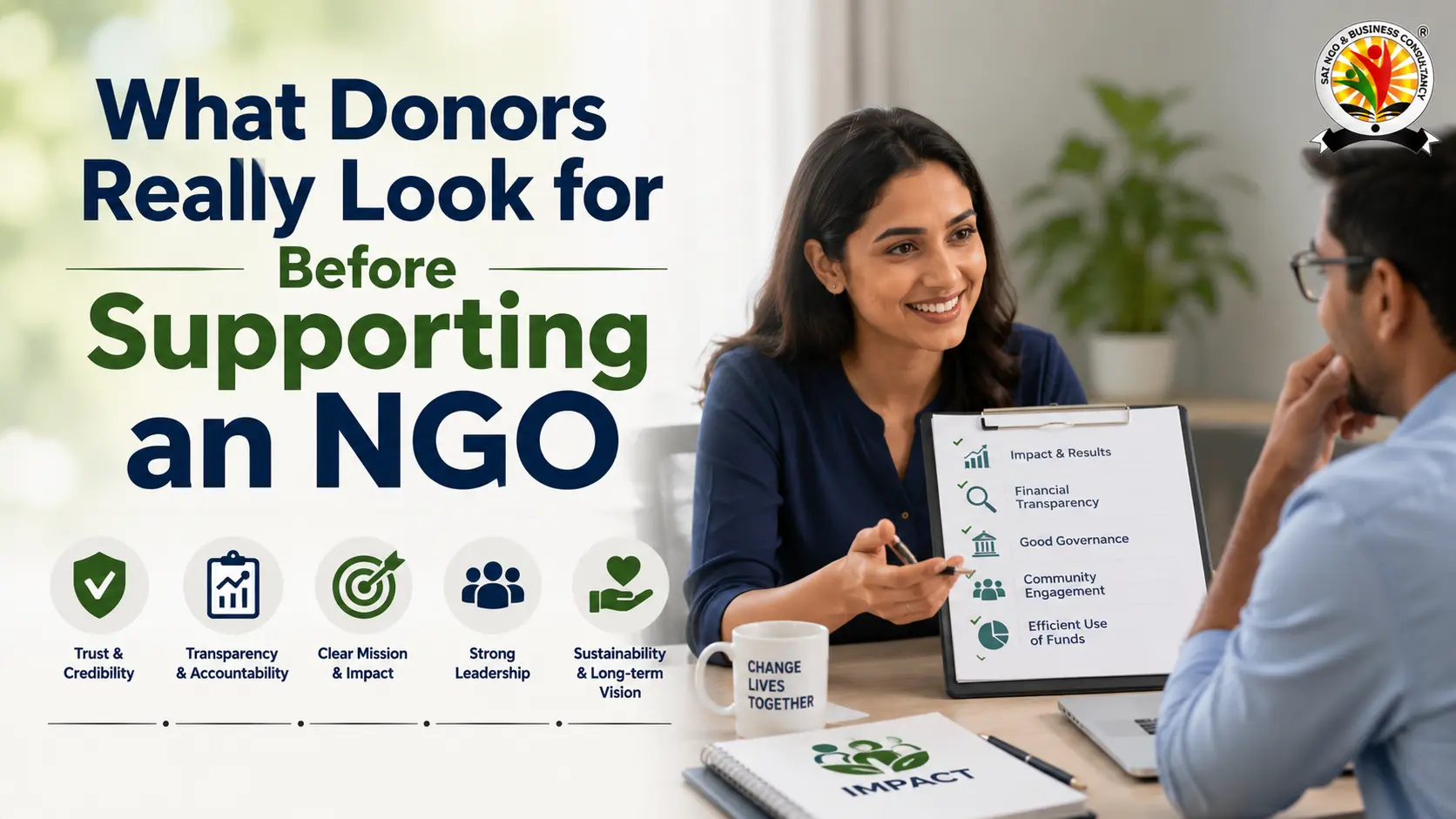 What Donors Really Look for Before Supporting an NGO