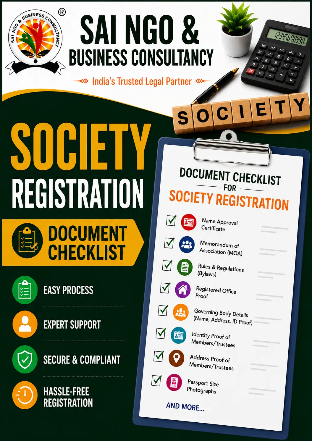 NGO Registration Documents Checklist PDF Preview