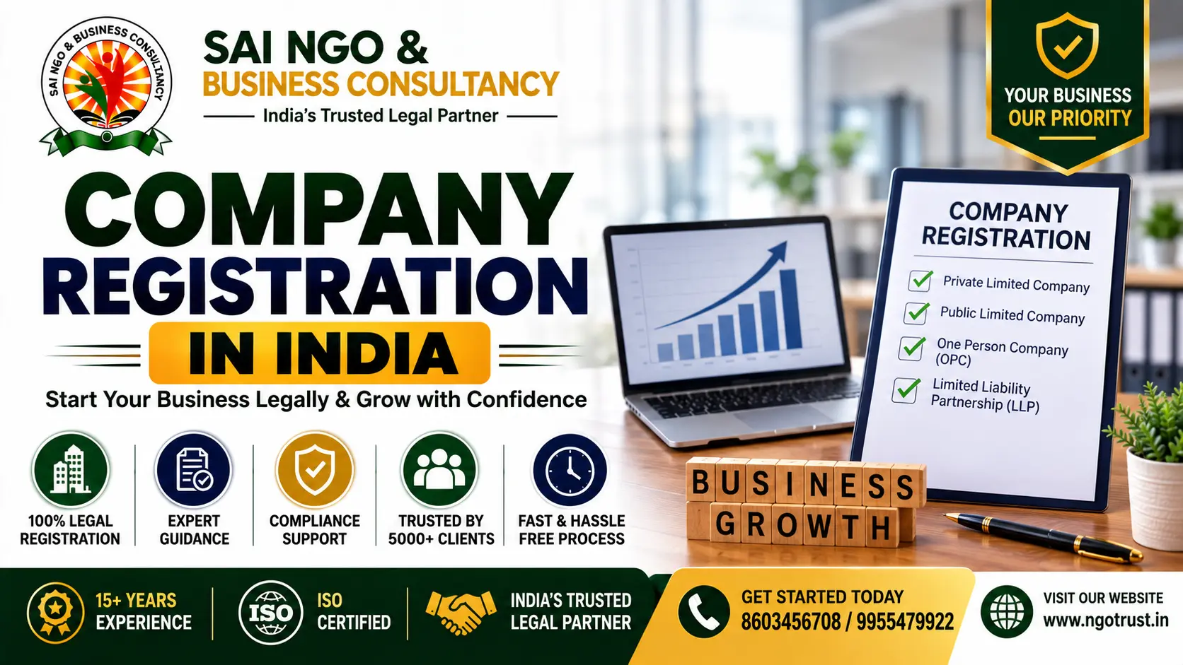 Company Registration in India Step-by-Step Guide