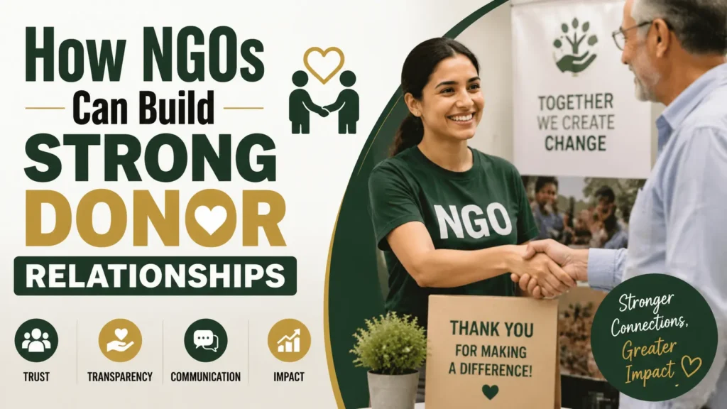 How NGOs Can Build Strong Donor Relationships
