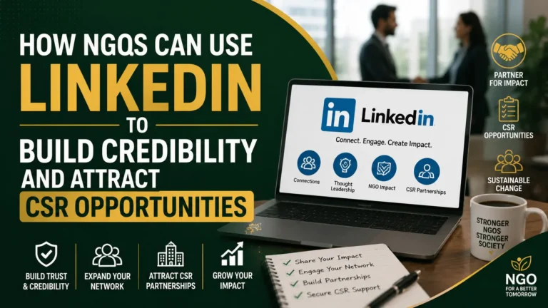 How NGOs Can Use LinkedIn to Build Credibility and Attract CSR Opportunities