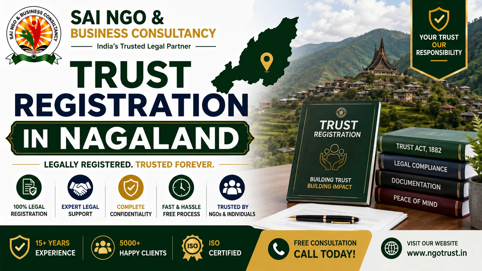 Trust Registration in Nagaland Step-by-Step Guide