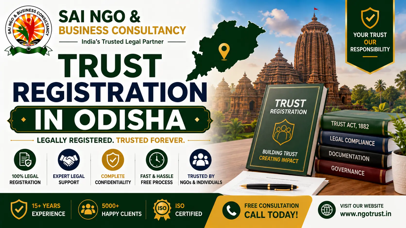 Trust Registration in Odisha Step-by-Step Guide