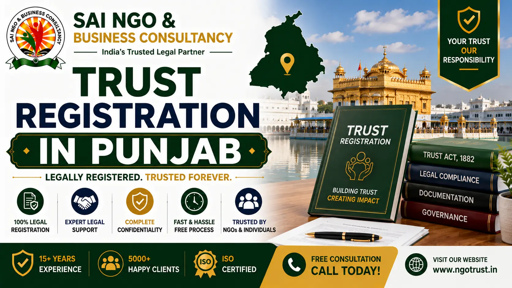 Trust Registration in Punjab Step by Step Guide