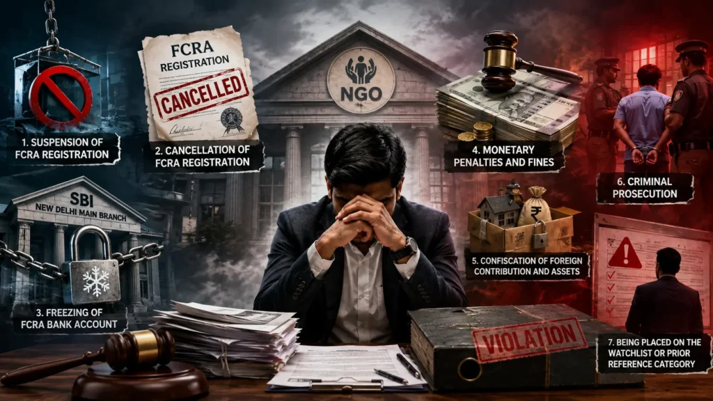 What Happens If an NGO Violates FCRA Rules? Penalties You Must Know_1