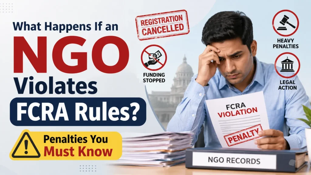 What Happens If an NGO Violates FCRA Rules? Penalties You Must Know_3