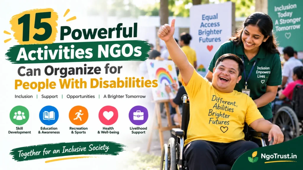 15 Powerful Activities NGOs Can Organize for People With Disabilities_1