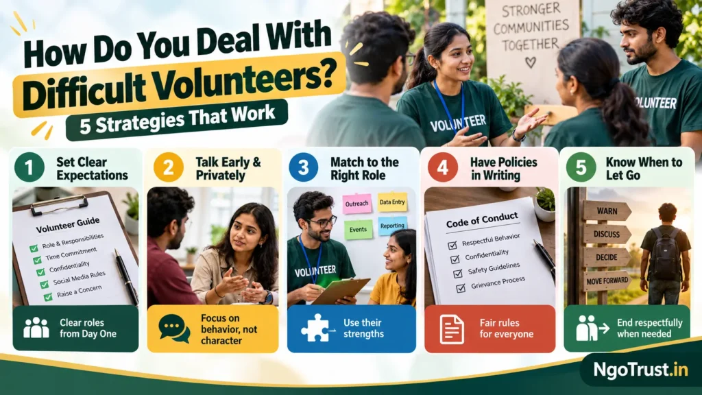 Dealing with Difficult Volunteers? 5 Smart Ways to Handle Them3