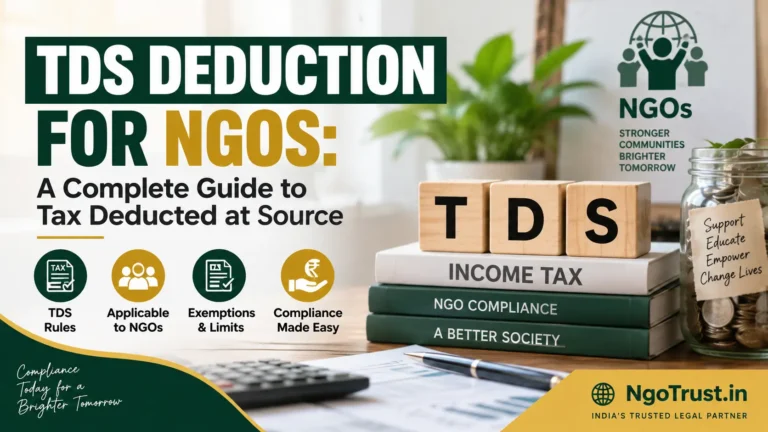 TDS Deduction for NGOs A Complete Guide to Tax Deducted at Source