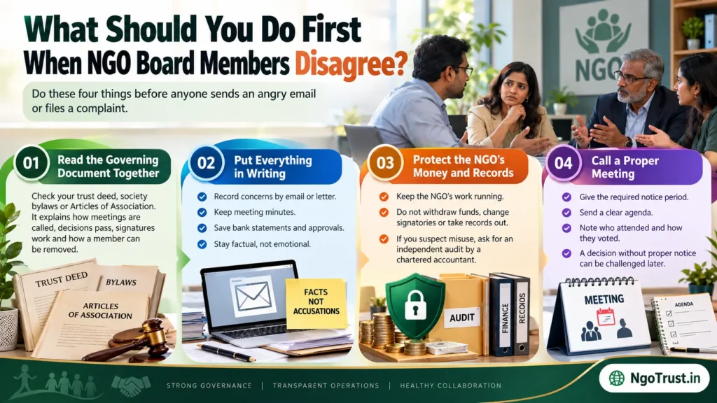 How to Handle Legal Disputes Between NGO Board Members2